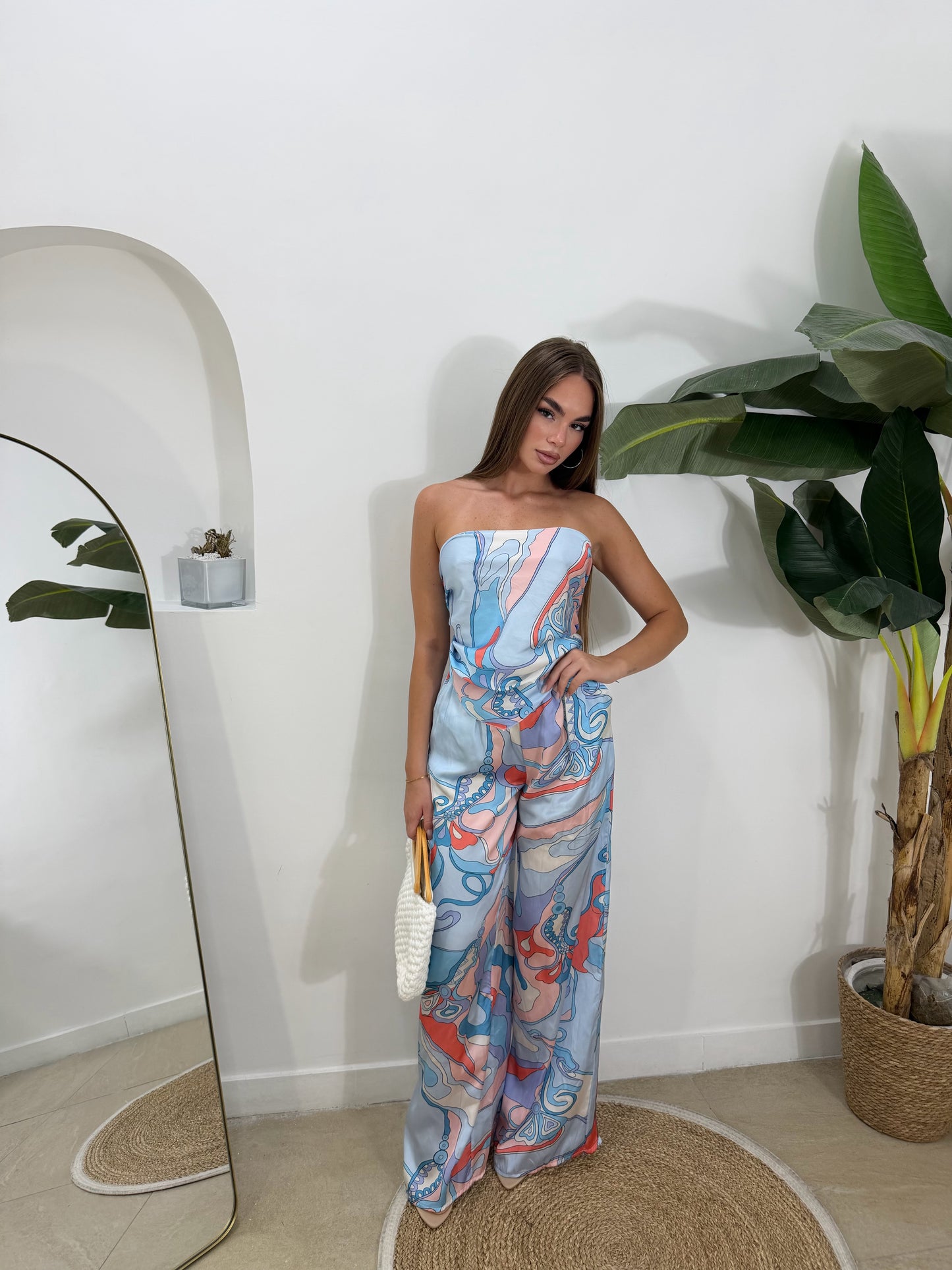 Coordinato summer celeste  -5878