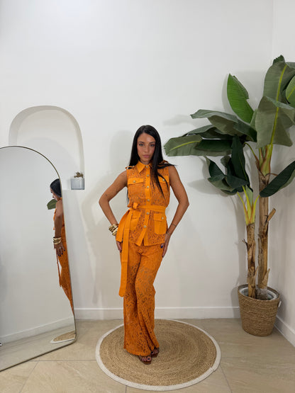 Coordinato madame arancio - 1113