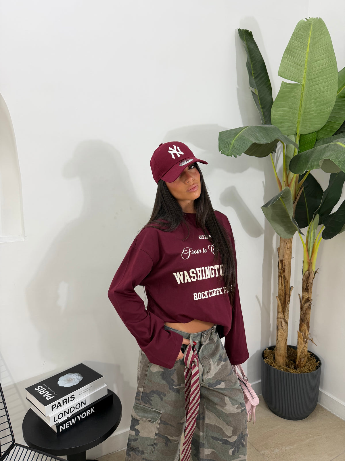 Maglia Washington bordeaux