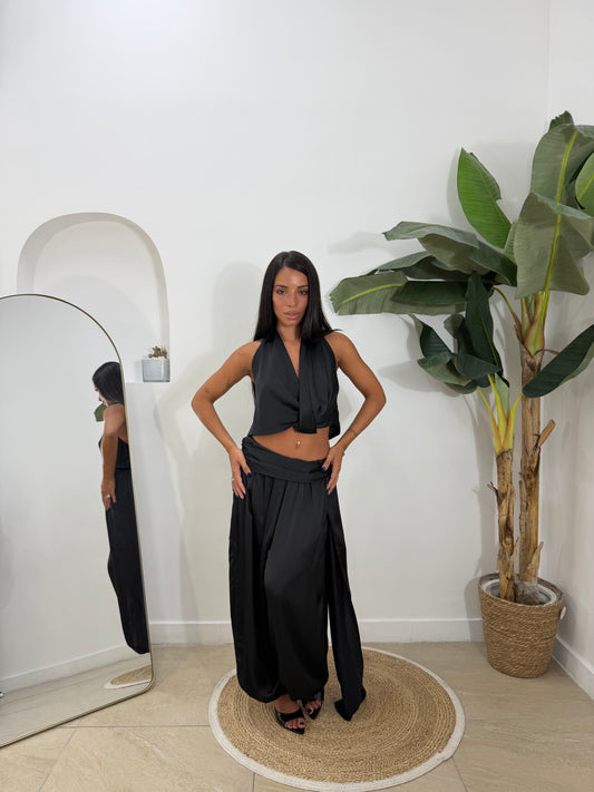 Coordinato giordana nero -10328
