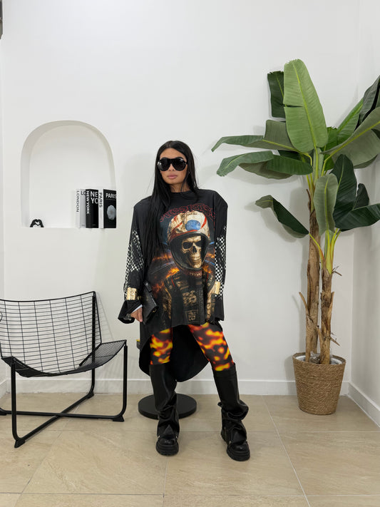 Coordinato creative “teschio”