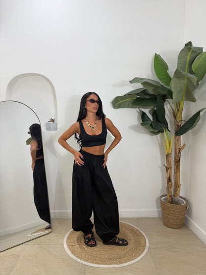 Coordinato julls nero -5847