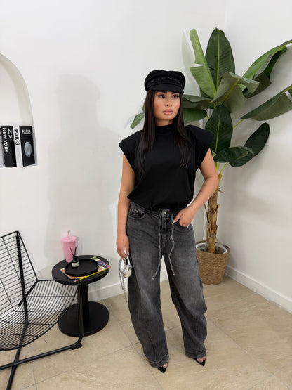 Jeans lacci nero -32260