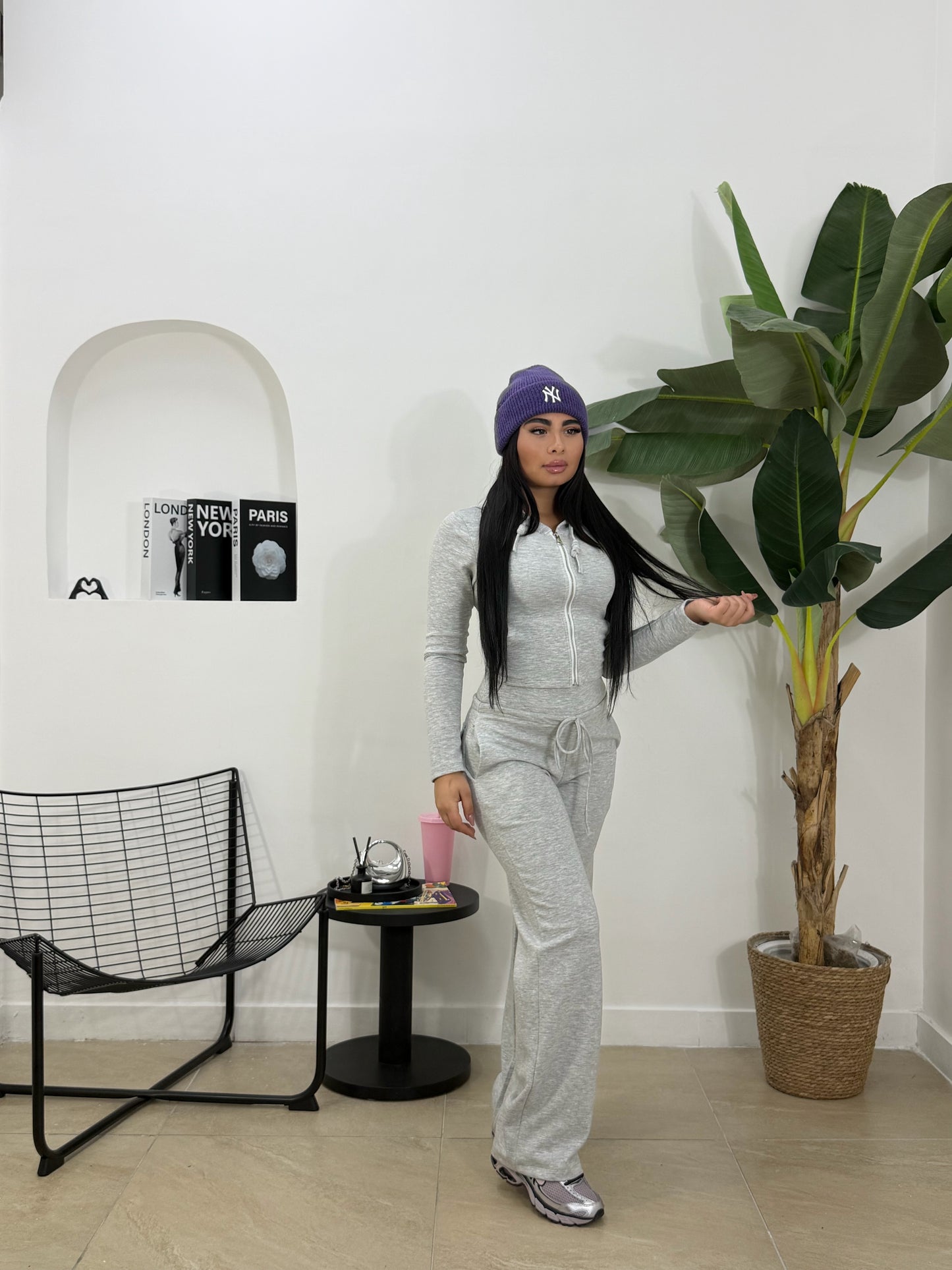 Coordinato tuta stringata  -38356