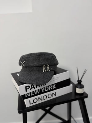 Cappello “RB” grigio