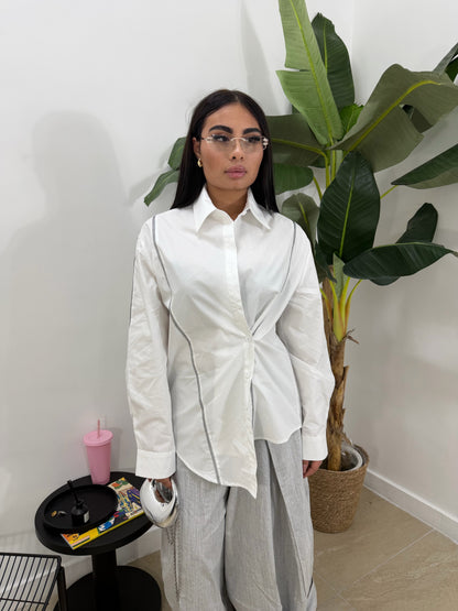 Camicia reverse bianca -50135