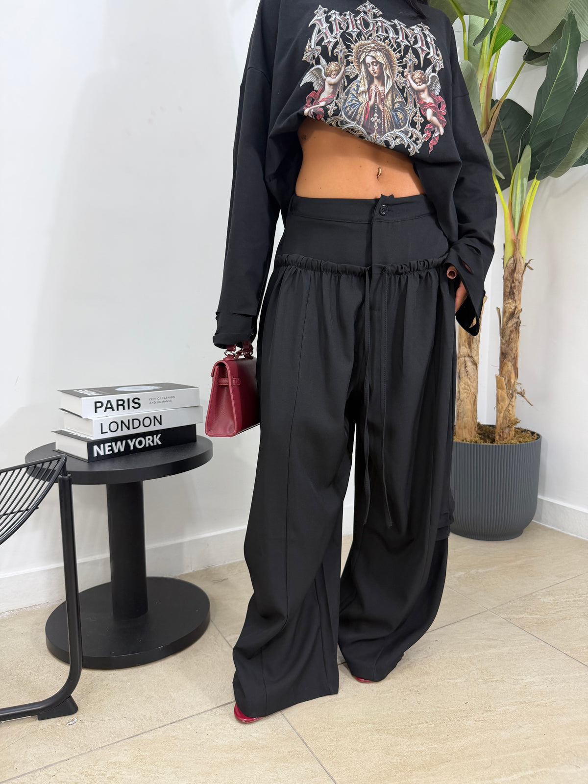 Pantalone extra nero - 67012