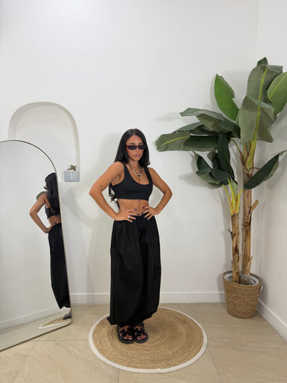 Coordinato julls nero -5847