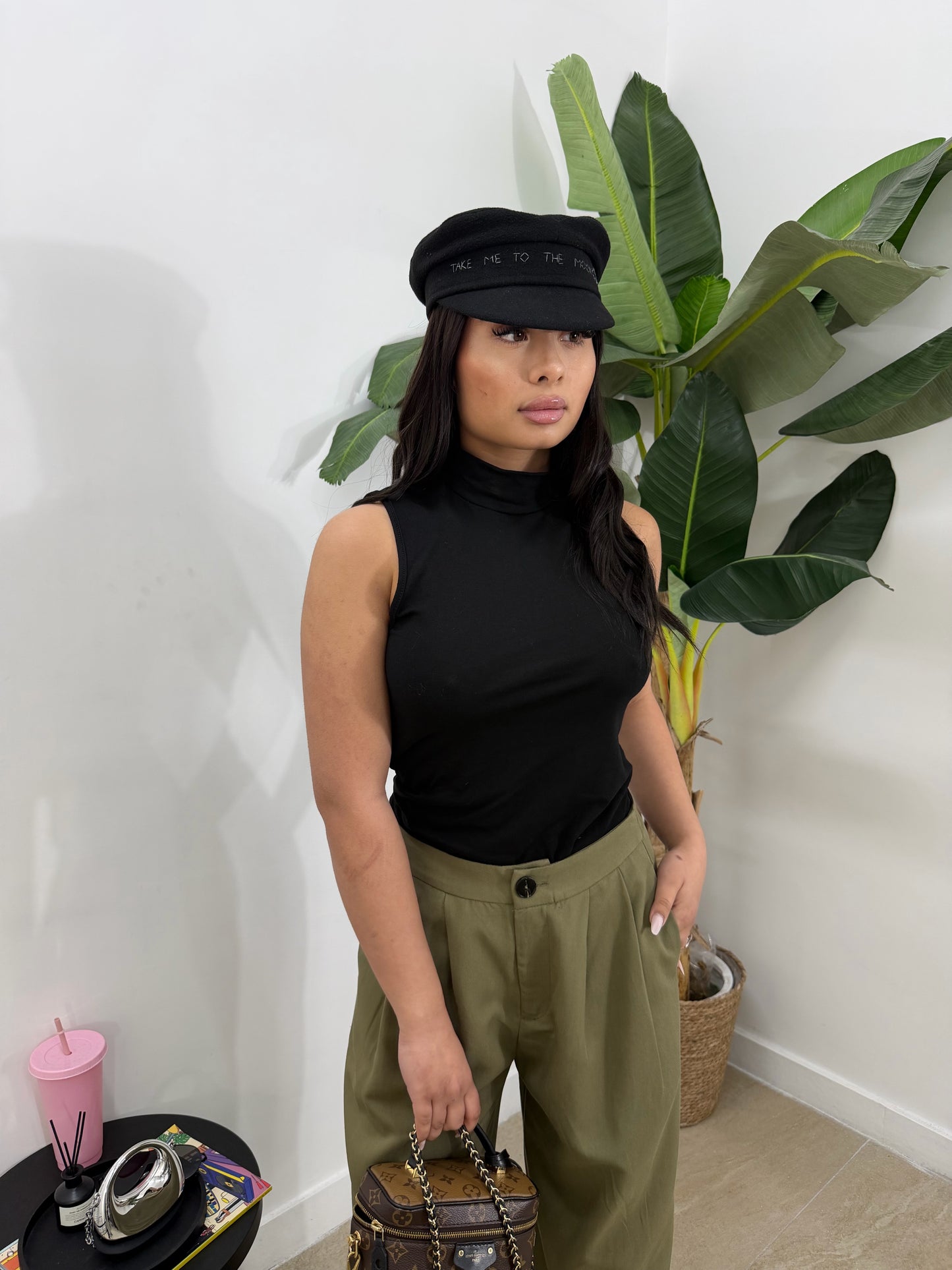 Shirt smanicata nera -5579