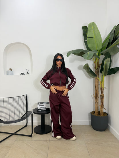Coordinato nessy bordeaux - 13077