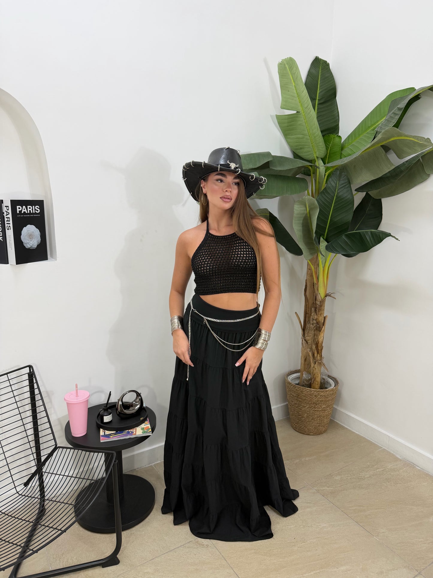 Gonna gipsy nera -9357