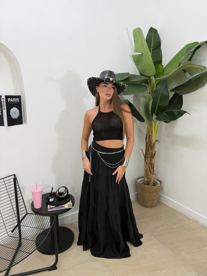 Gonna gipsy nera -9357