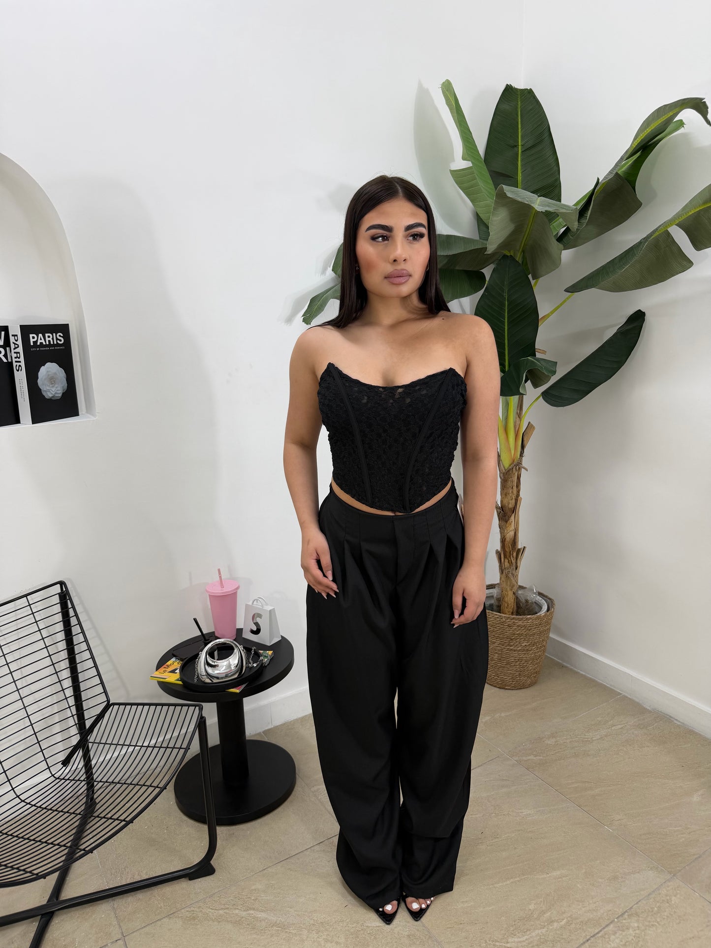 Pantalone pence nero