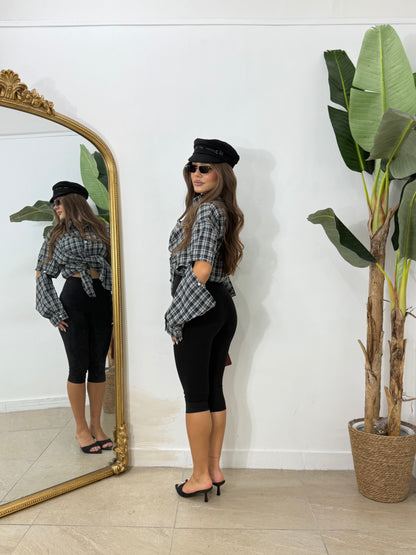 Leggings cavallerizza nero modellante