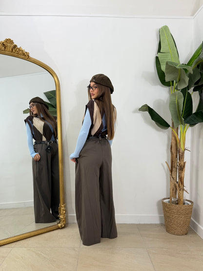 Pantalone Corinne marrone