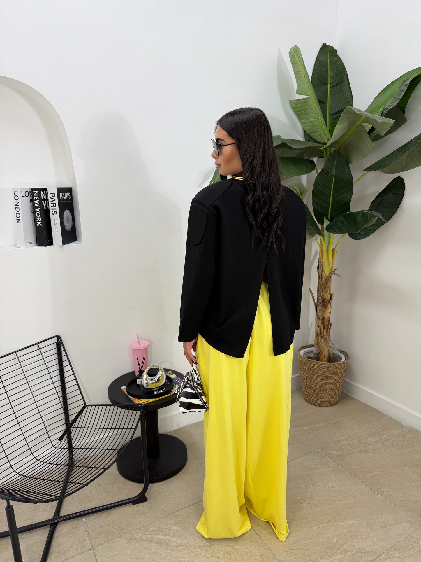 Pantatuta oversize giallo -50253