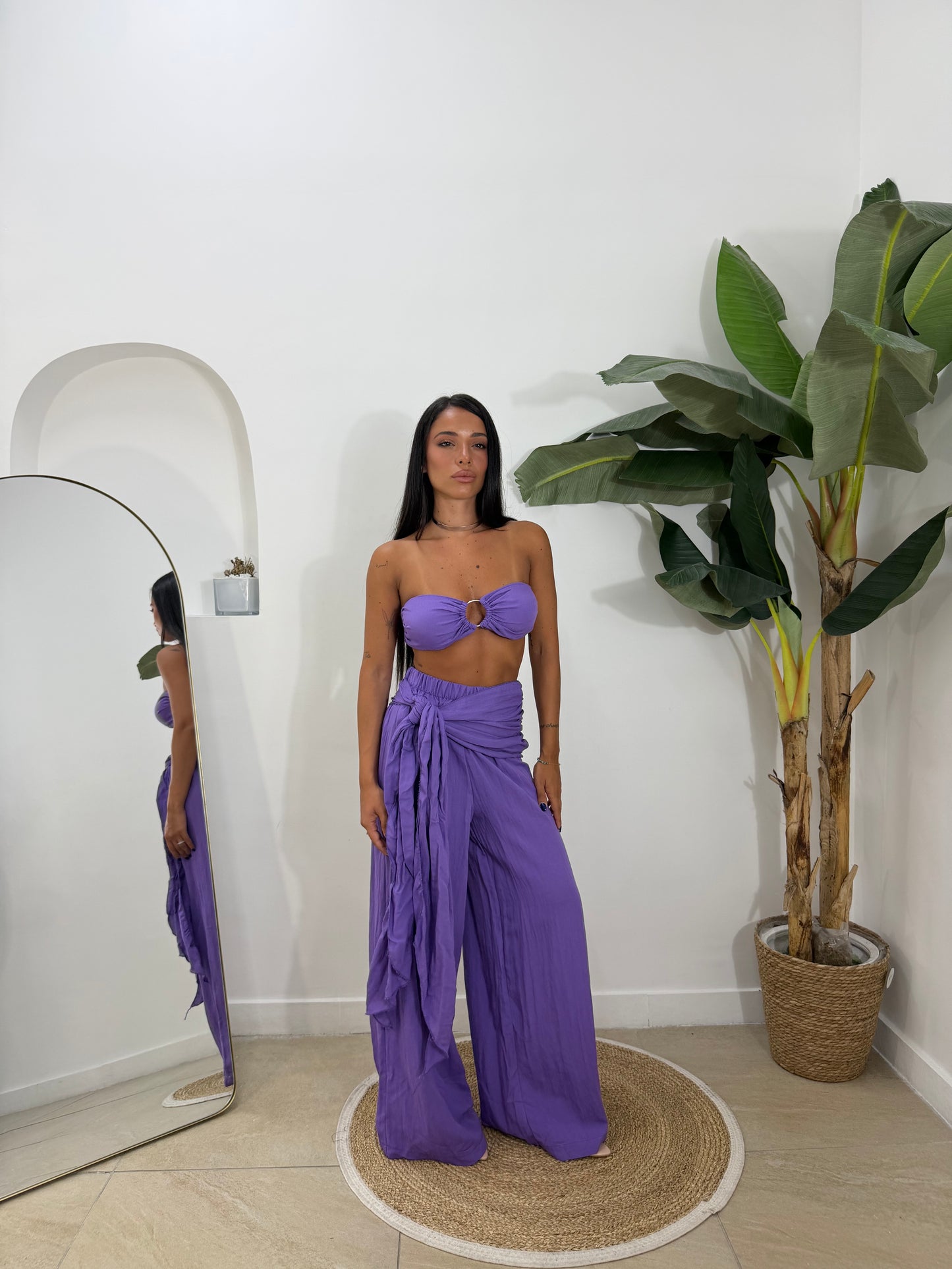 Coordinato jasmine viola -7135