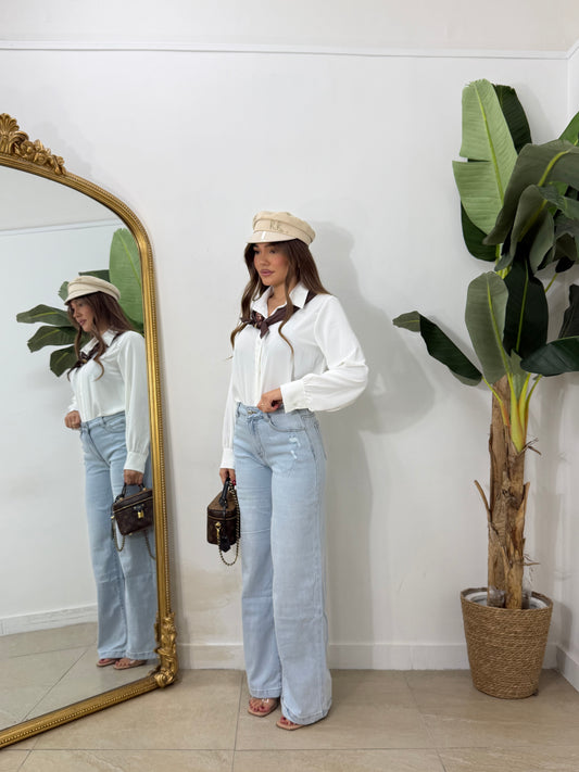 Jeans lavaggio chiaro -265