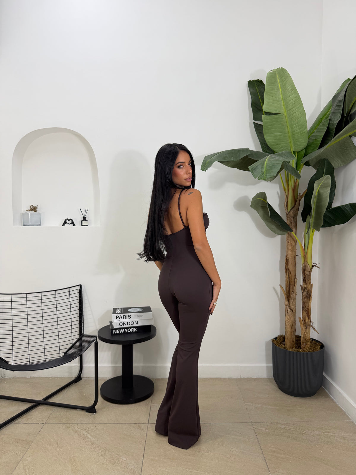 Jumpsuit Kira marrone - 20562