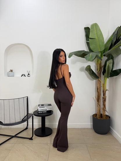 Jumpsuit Kira marrone - 20562