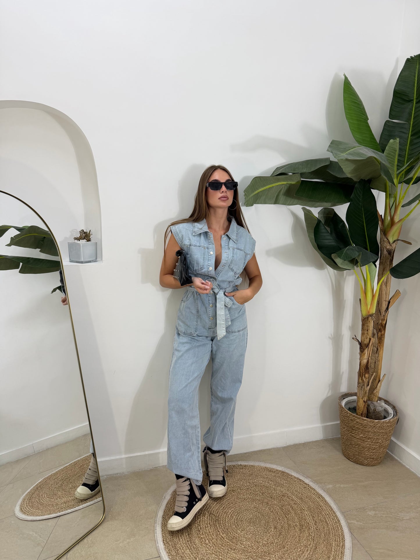 Jumpsuit denim chiara -294
