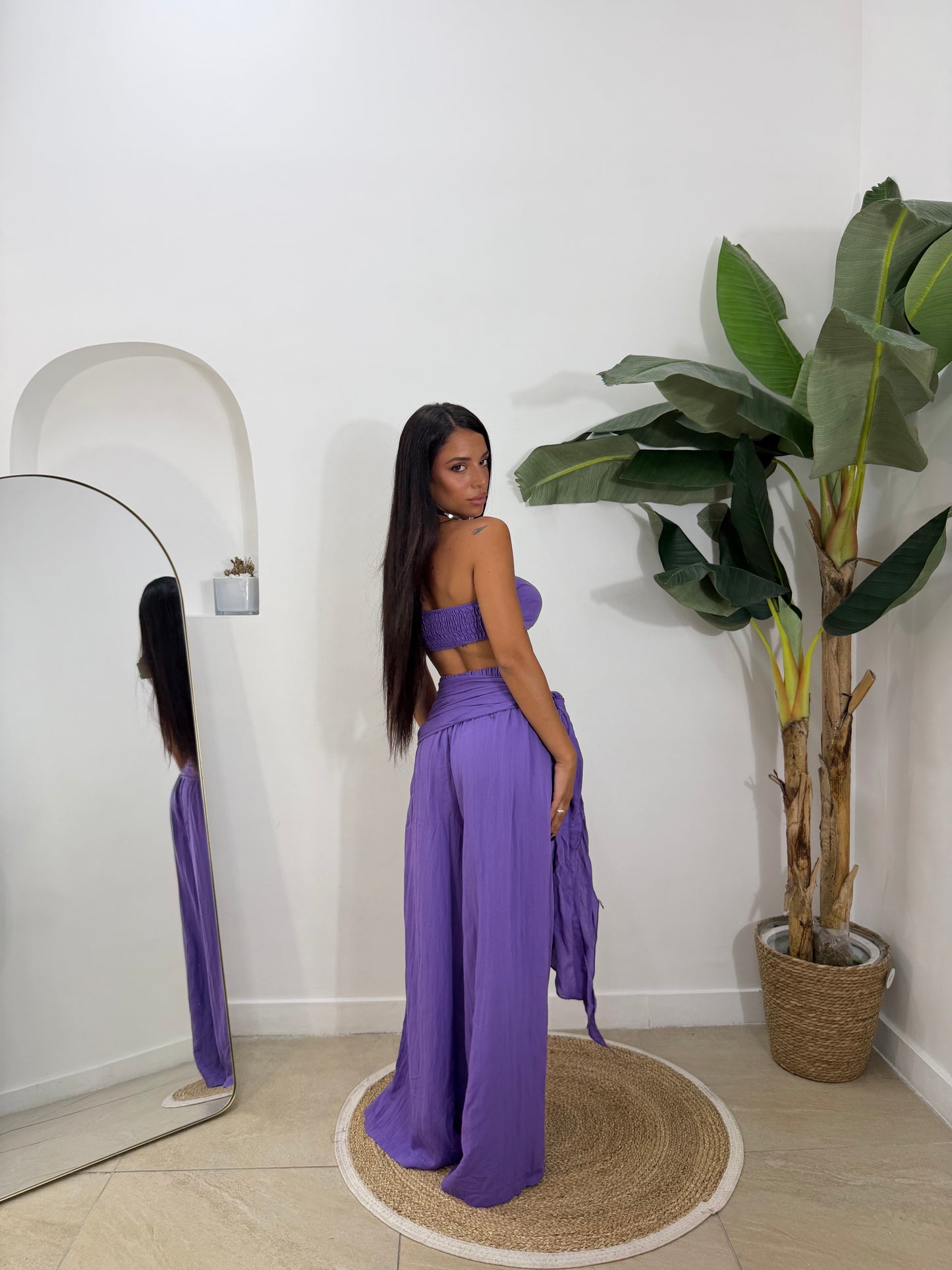 Coordinato jasmine viola -7135
