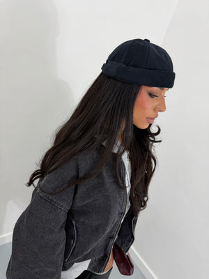 Cappello pescatore nero
