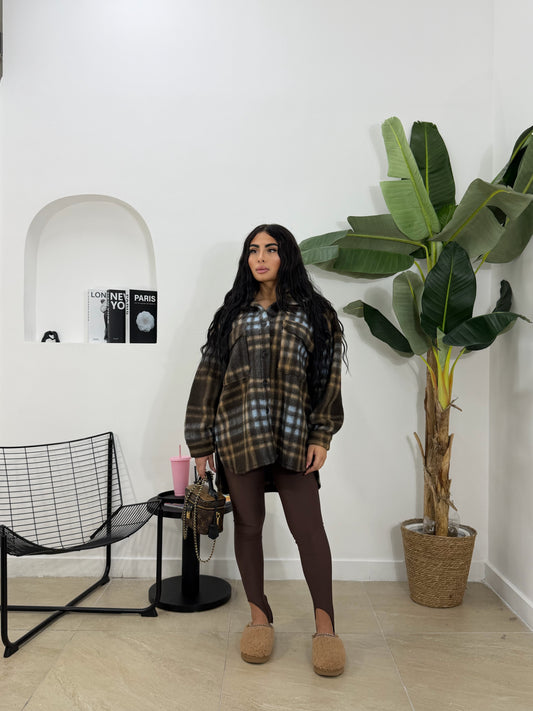 Leggings cavallerizza marrone