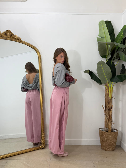 Pantalone ballon rosa