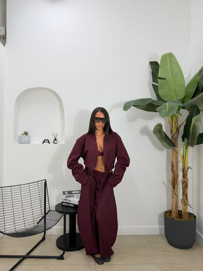 Jogger Garret bordeaux- 67010