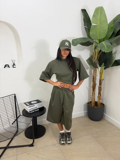 Coordinato free verde - 2719