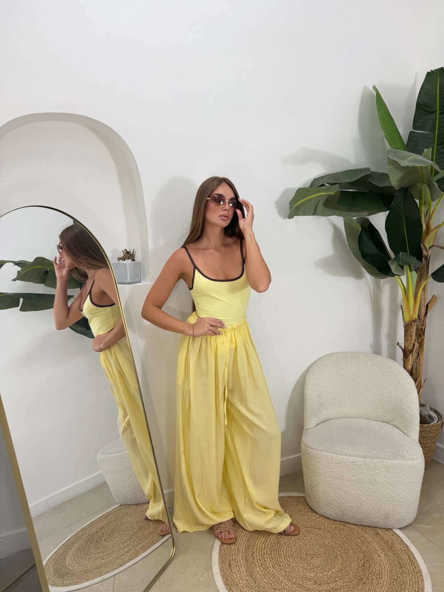 Jogger indra giallo  -9297