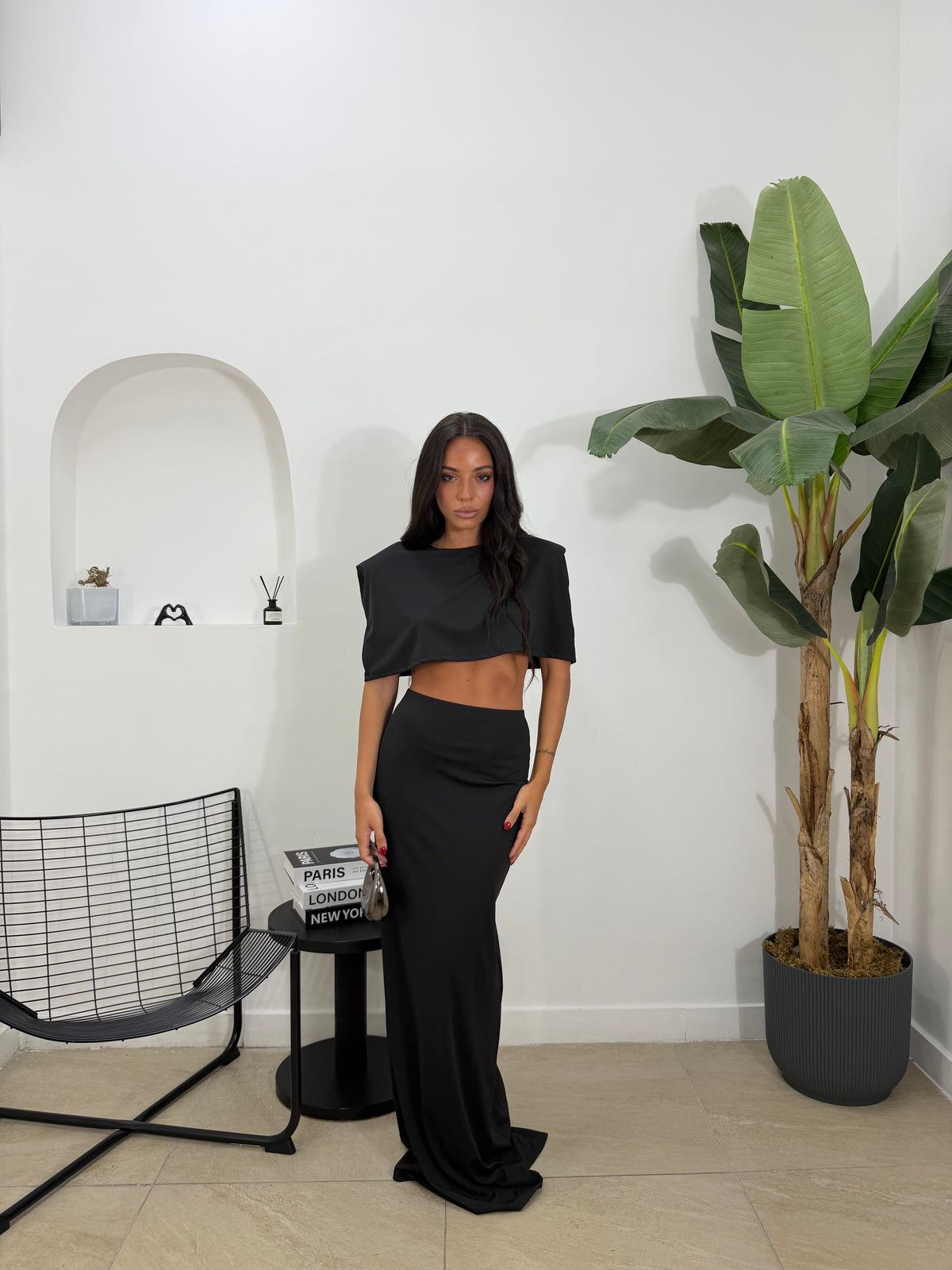 Coordinato sevene nero - 13181