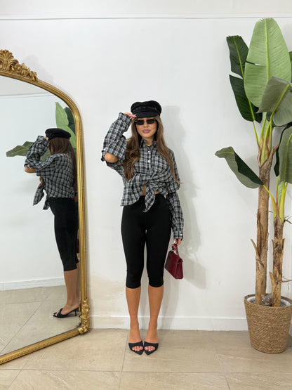 Leggings cavallerizza nero modellante