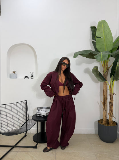Jogger Garret bordeaux- 67010