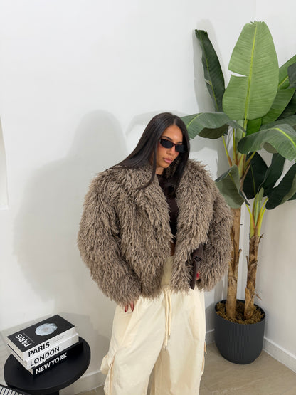Mongolia crop beige - 12250
