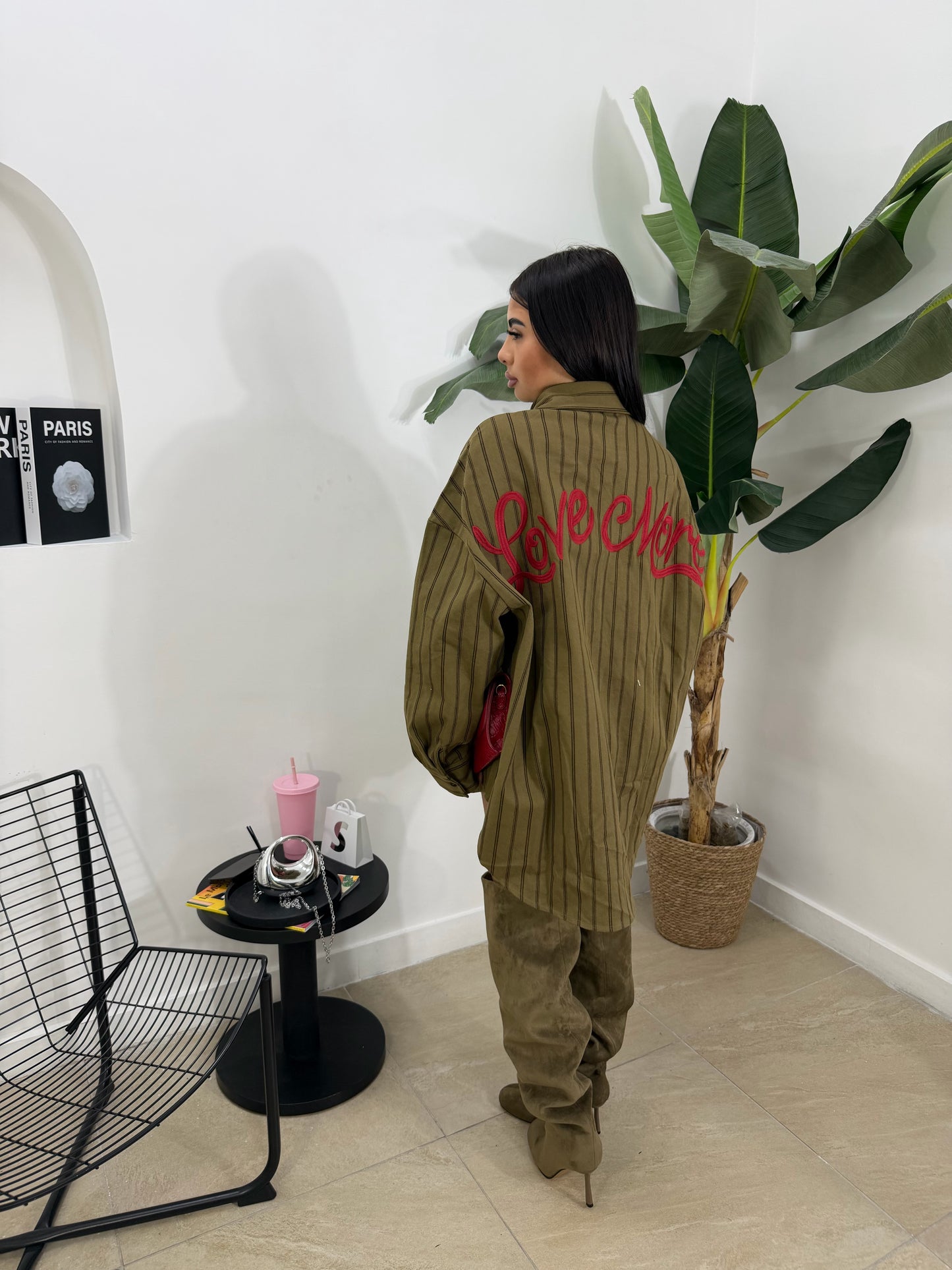 Camicia Dress heart verde -08409