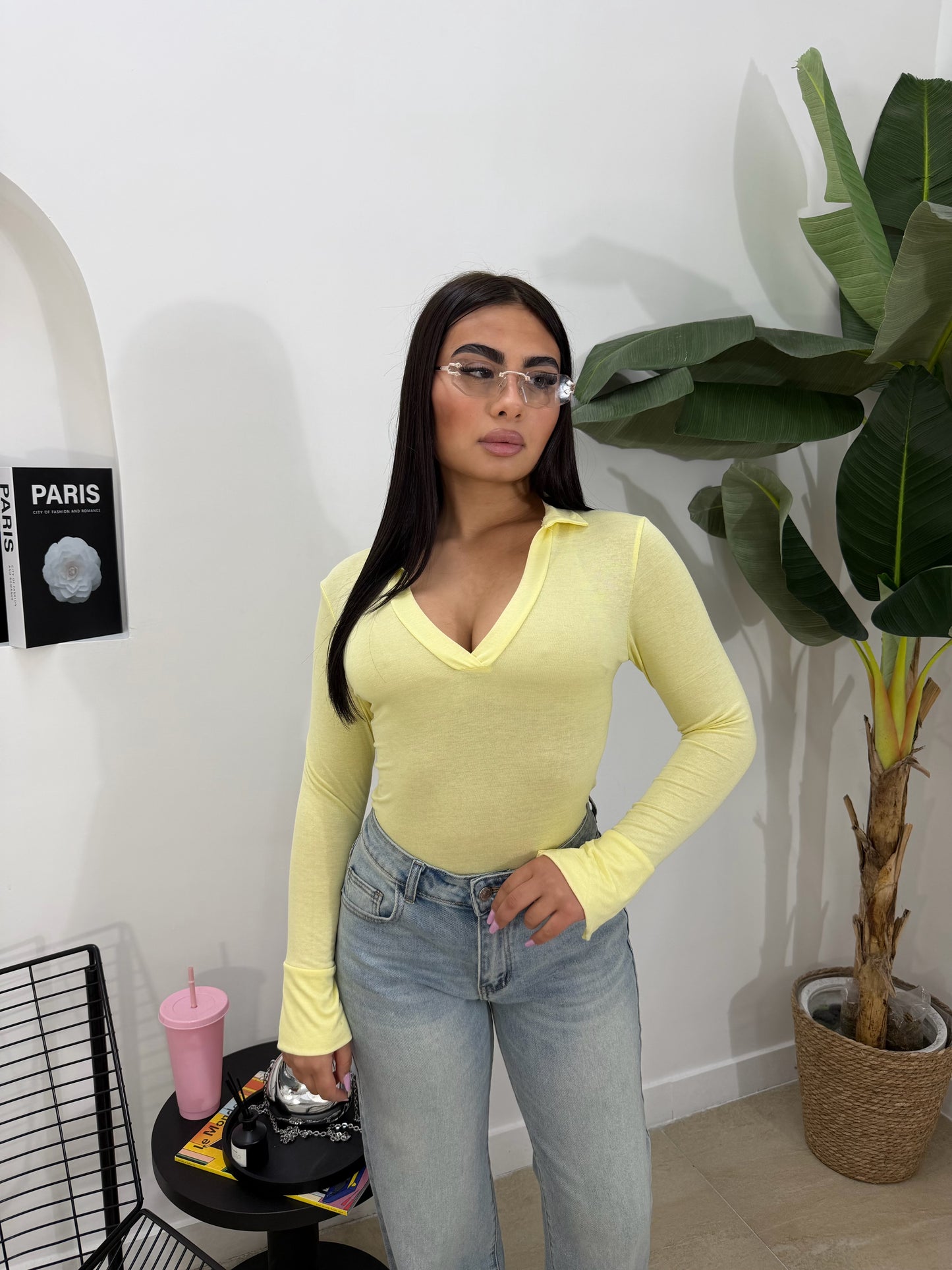 Maglia polo semivelo -5618