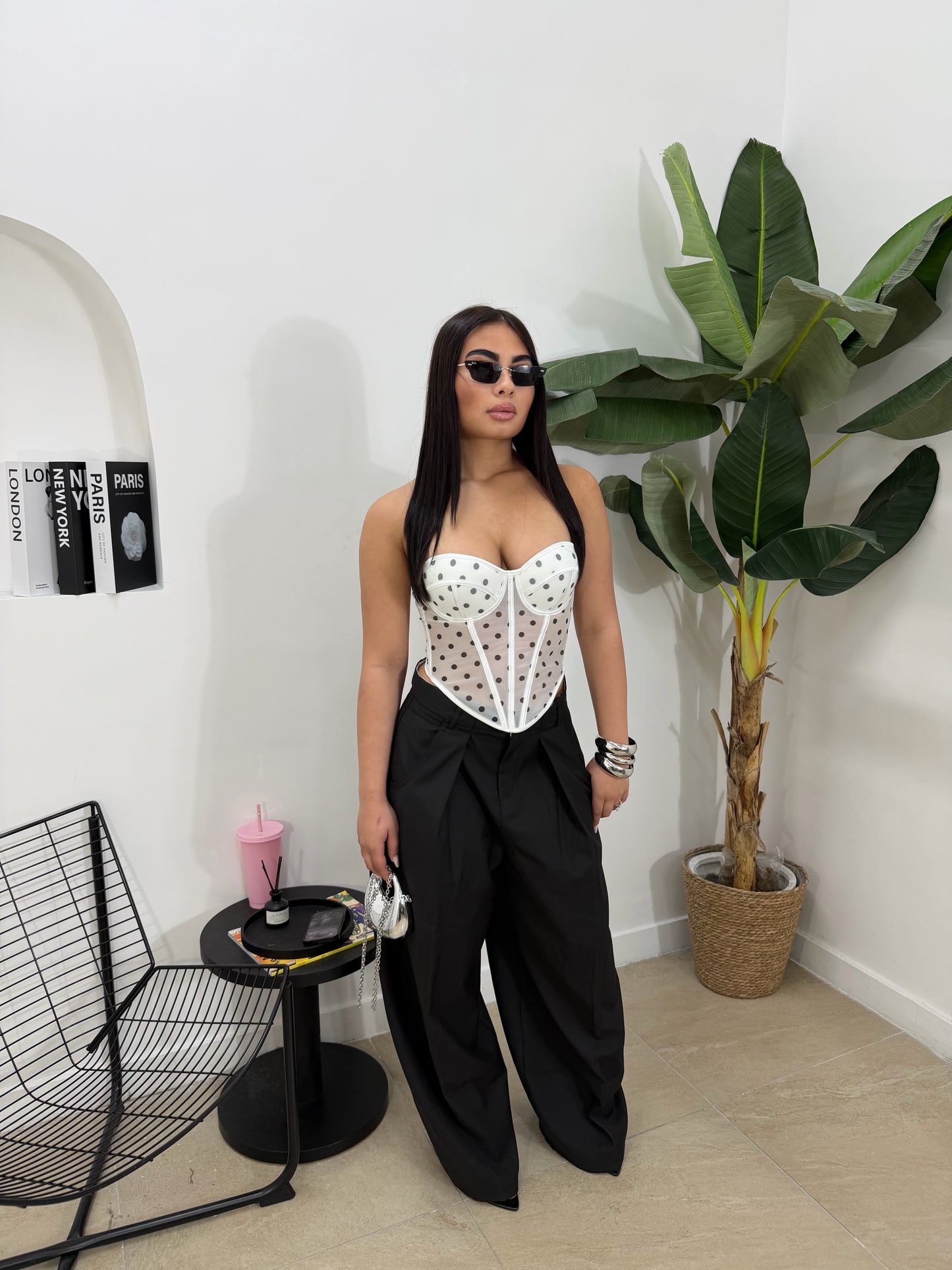 Pantalone Office nero -50266