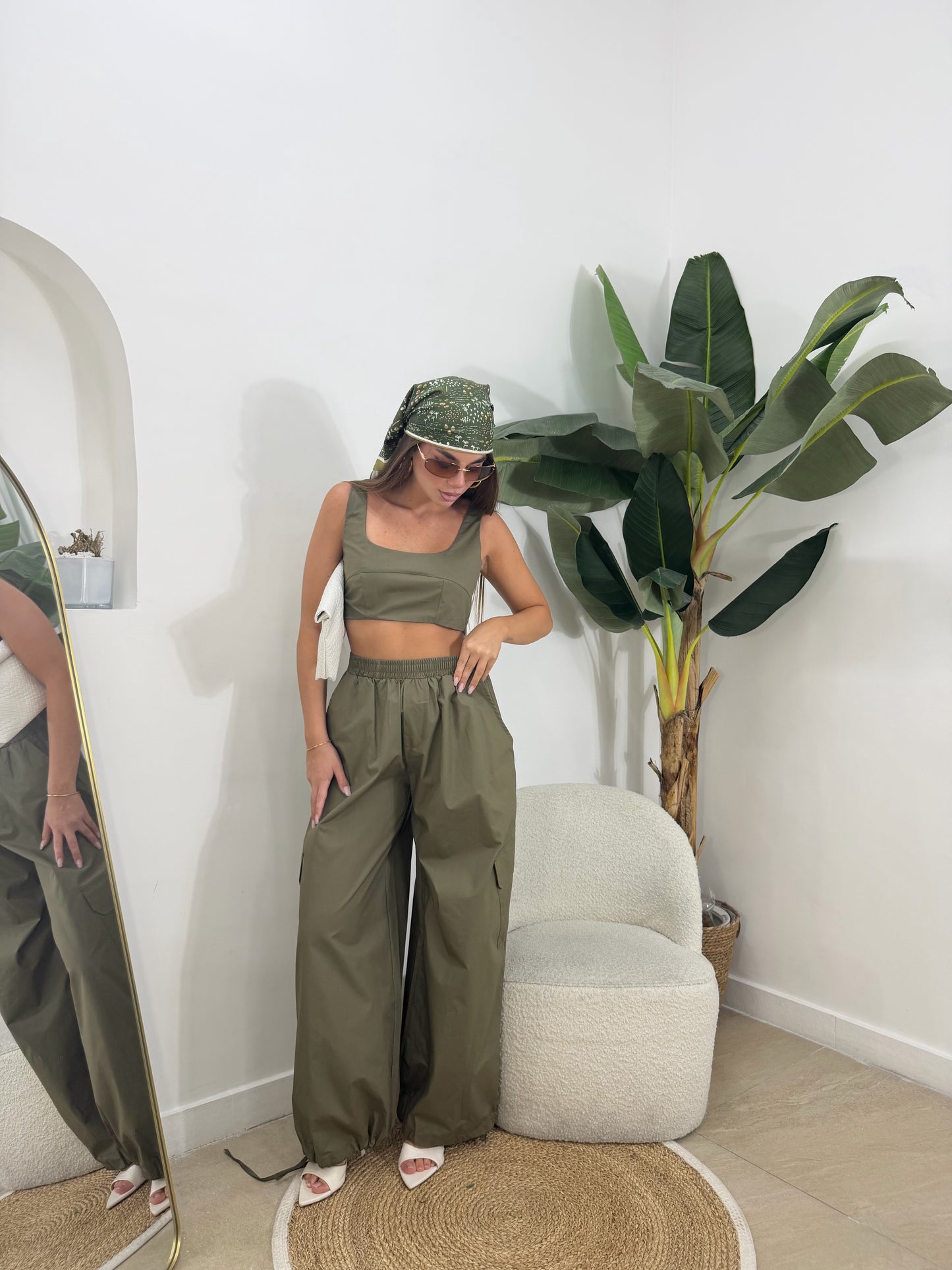 Coordinato trisha verde -152026