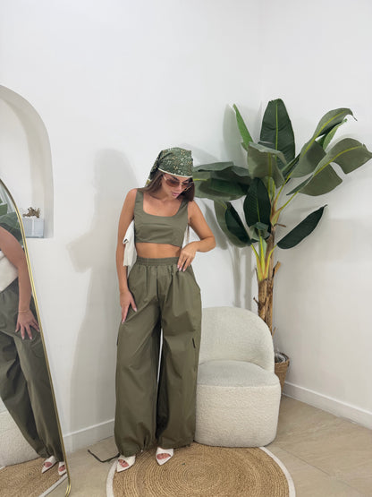 Coordinato trisha verde -152026