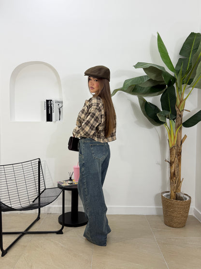 Jeans “tuta” sabbiato -32216