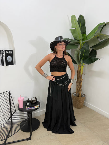 Gonna gipsy nera -9357