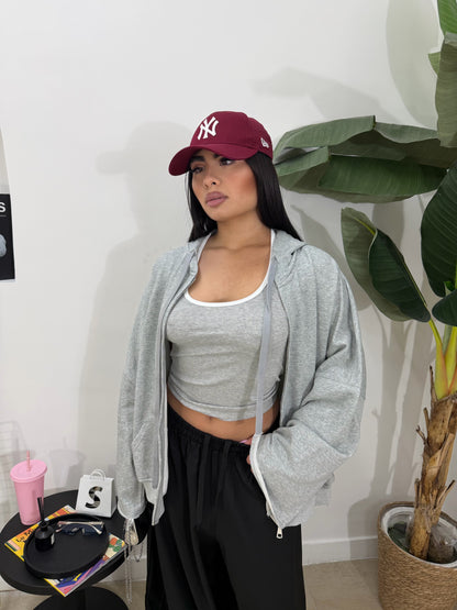 Felpa Rick  grigia -50252