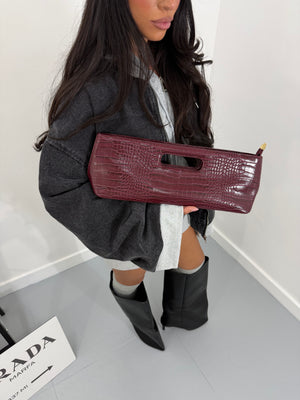 Bags piton bordeaux