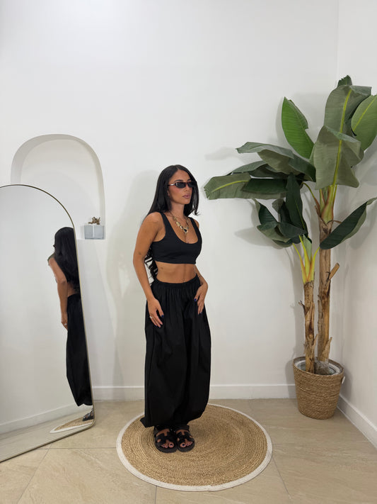 Coordinato julls nero -5847
