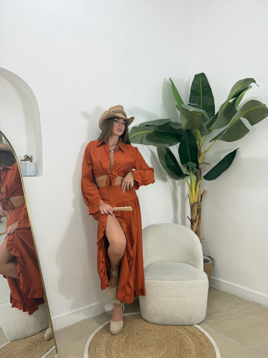 Coordinato Rodi ruggine -7126