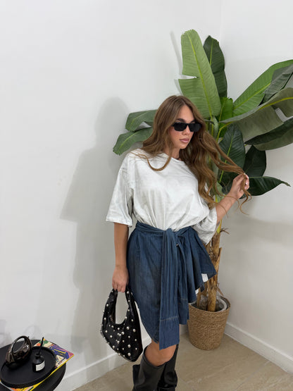 Set gonna + maxi Shirt -54940