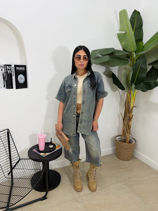 Coordinato denim sabbie -8297
