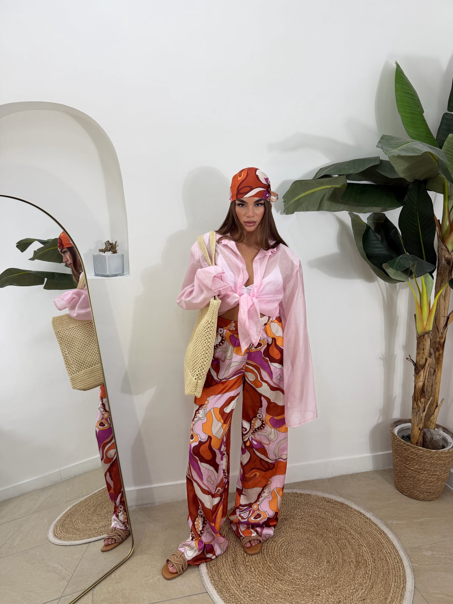 Coordinato summer rosa -5878
